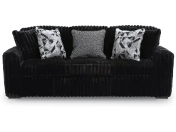 Mor Furniture Midnight Madness Sofa & Loveseat In Onyx