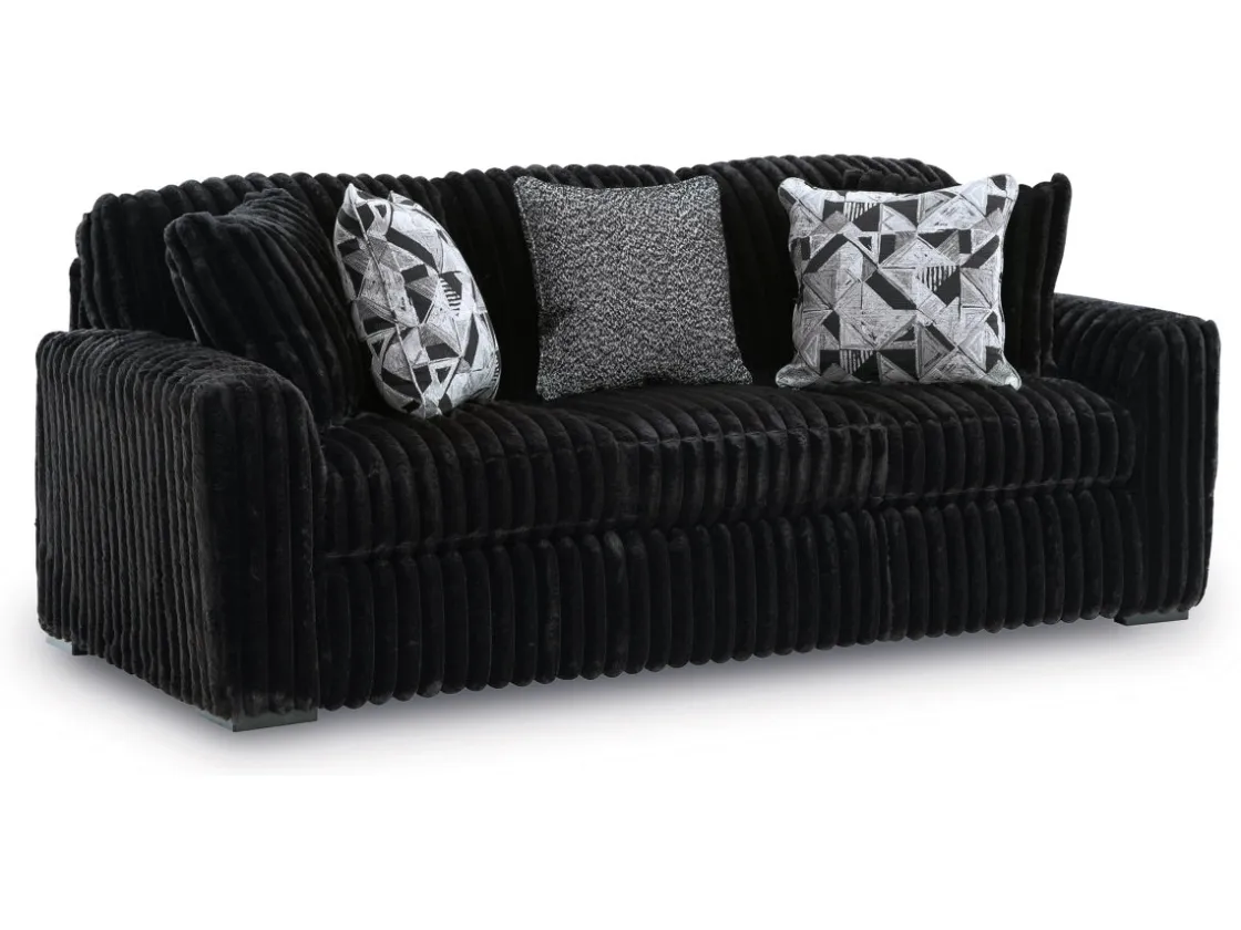 Mor Furniture Midnight Madness Sofa In Onyx