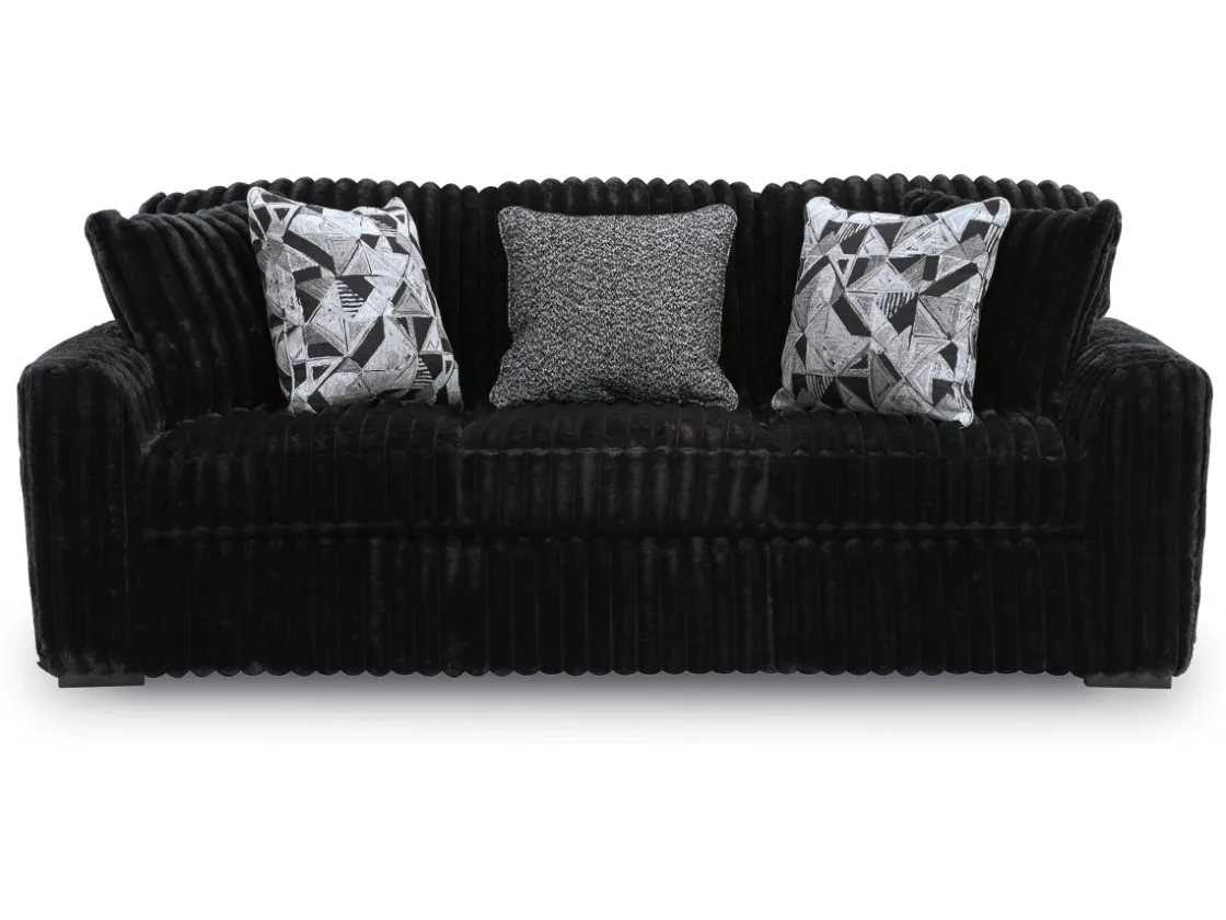 Mor Furniture Midnight Madness Sofa In Onyx