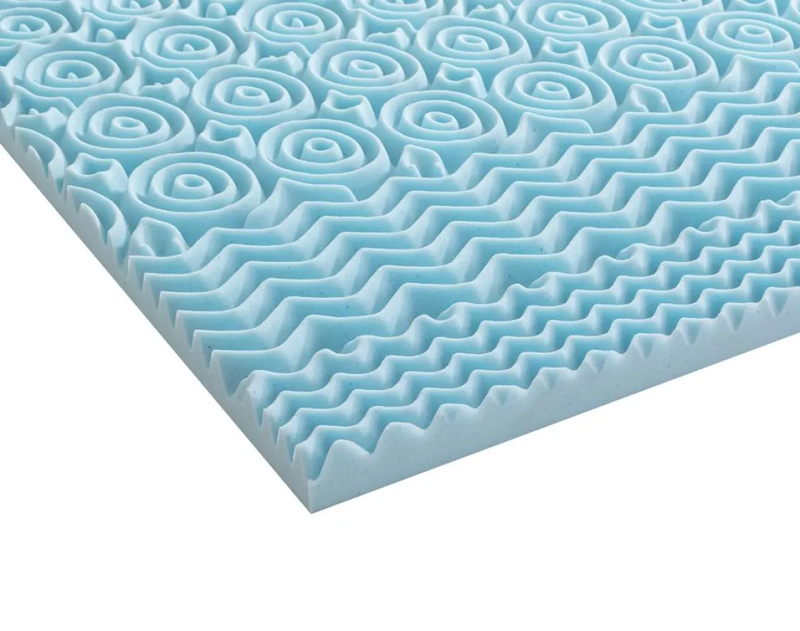 Mor Furniture Mlily 3 Inch Gel Infused 5 Zone Mattress Topper, Twin