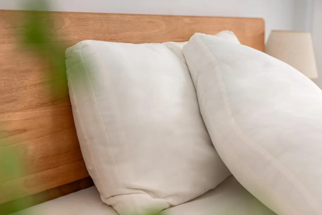 Mor Furniture Mlily Soft Wash Pillow In White, Queen