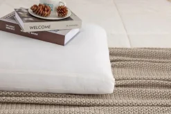 Mor Furniture Mlily Soft Wash Pillow In White, Queen
