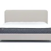 Mor Furniture Modern Upholstered Panel Bed In Sand, Twin