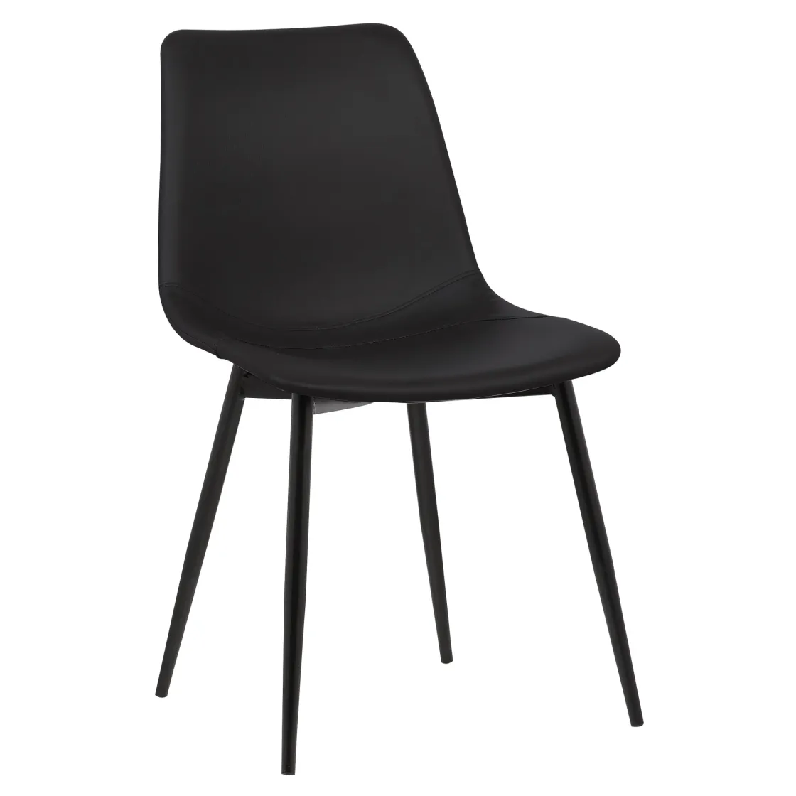 Mor Furniture Monte Side Chair In Black