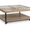 Mor Furniture Montia Coffee Table In Brown/Black/Gray