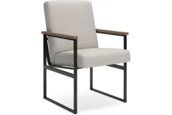 Mor Furniture Montia Desk Chair In Light Brown/Gray