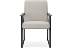 Mor Furniture Montia Desk Chair In Light Brown/Gray