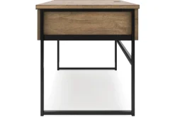 Mor Furniture Montia Office Desk In Brown/Gray