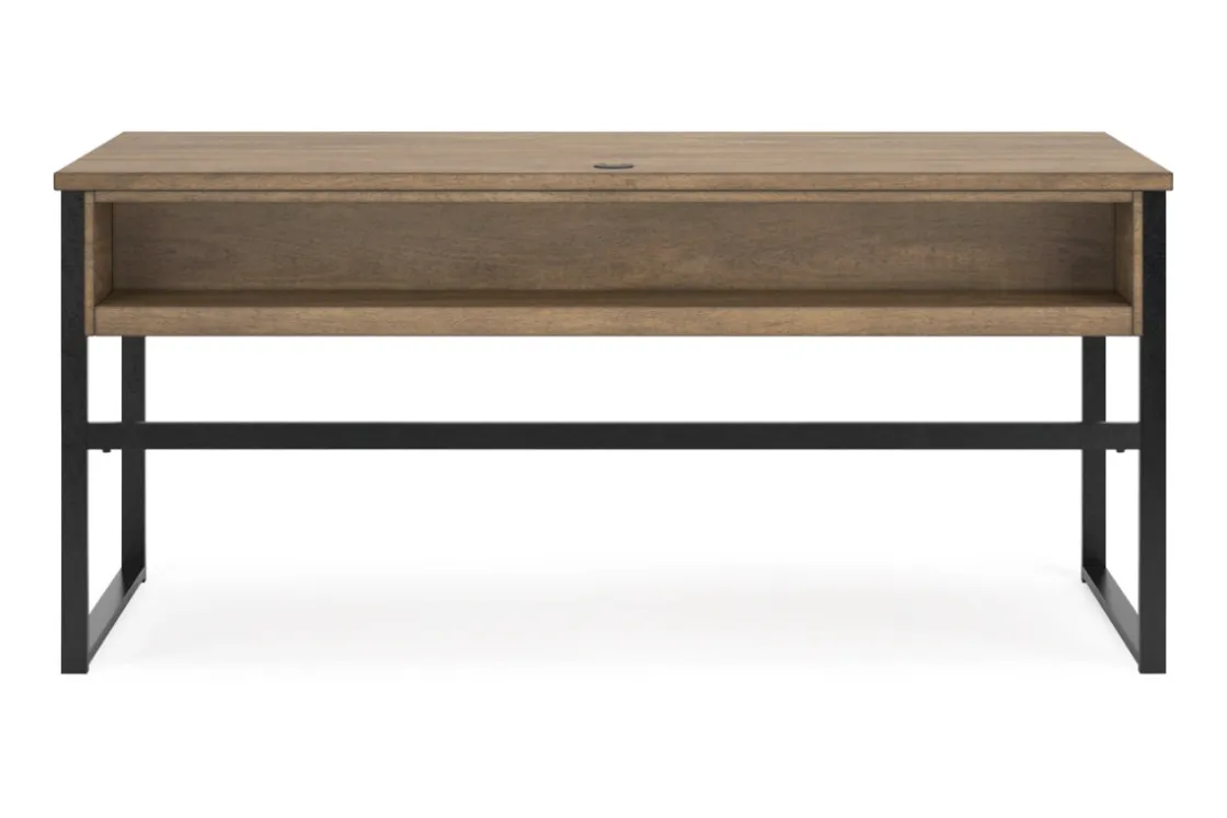 Mor Furniture Montia Office Desk In Brown/Gray