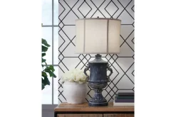 Mor Furniture Morvanford Table Lamp In Antique Black