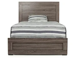 Mor Furniture Naialyn Panel Bed, Dresser, Mirror & Nightstand In , Full