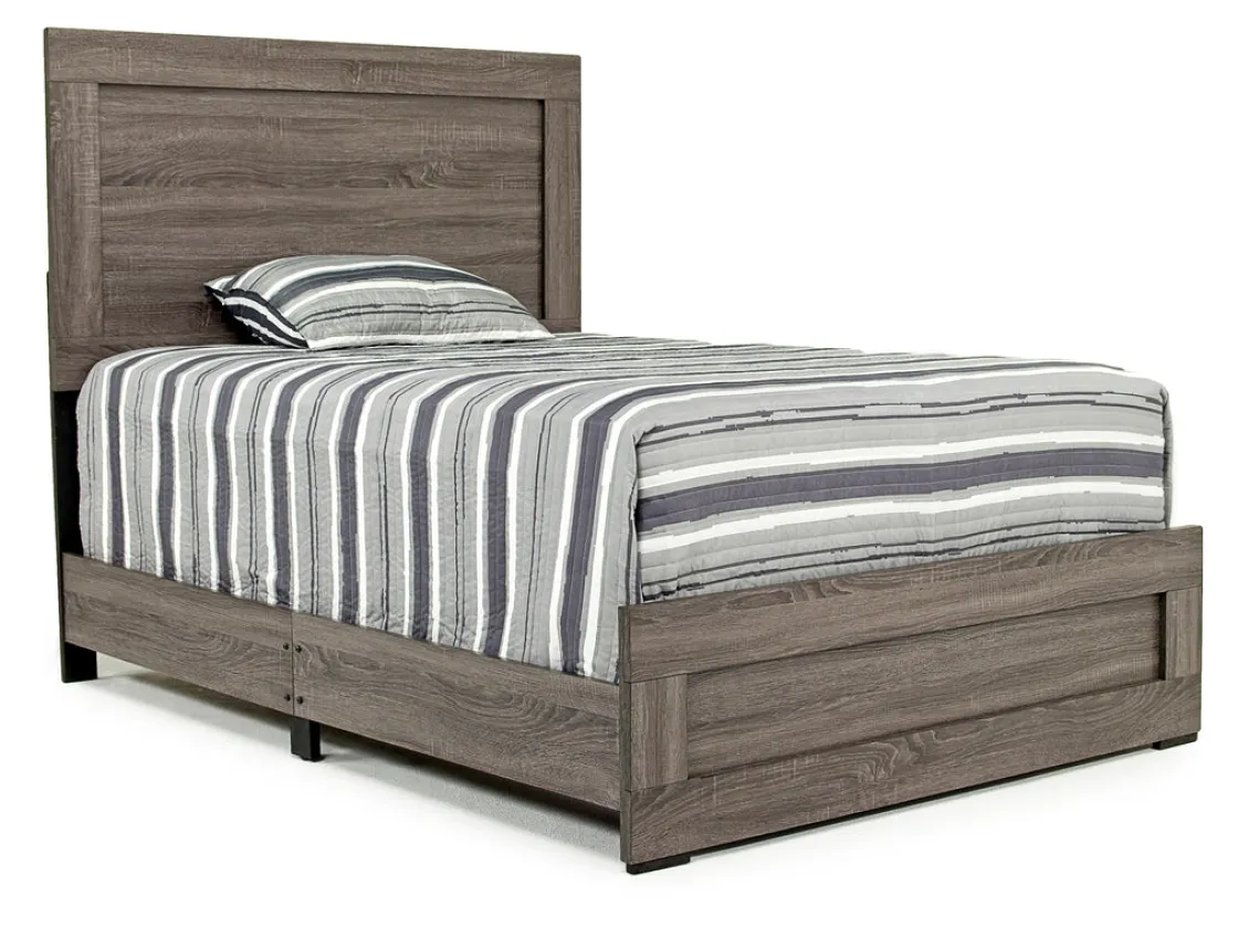 Mor Furniture Naialyn Panel Bed, Dresser, Mirror & Nightstand In , Full