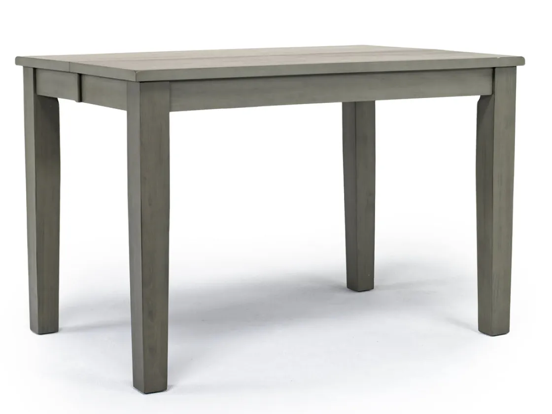 Mor Furniture Napa Counter Height Extendable Dining Table & 6 Stools In Brown