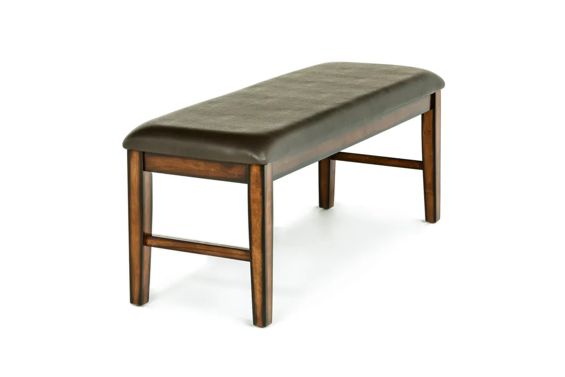 Mor Furniture Napa Dining Bench In Brown
