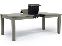 Mor Furniture Napa Extendable Dining Table & 6 Chairs In Brown