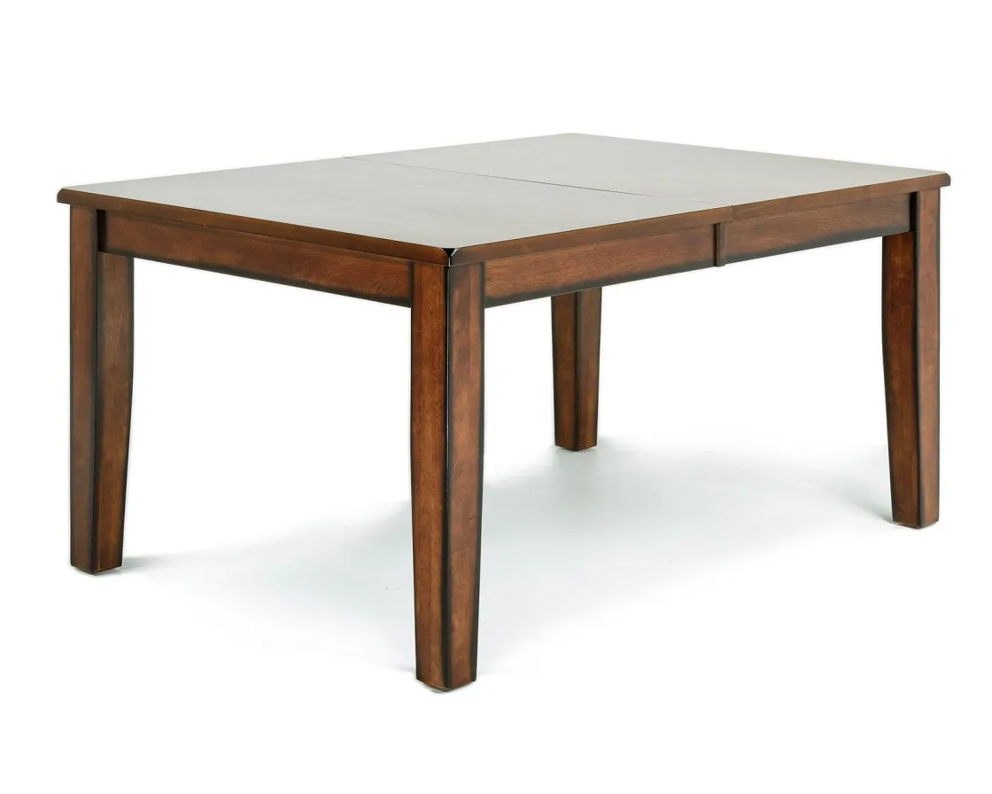 Mor Furniture Napa Extendable Dining Table In Brown