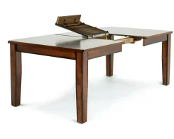 Mor Furniture Napa Extendable Dining Table In Brown