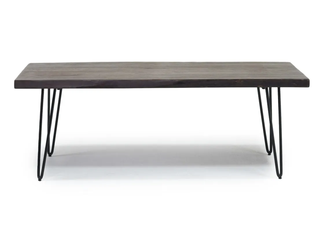 Mor Furniture Natures Edge Coffee Table In Chestnut/Black