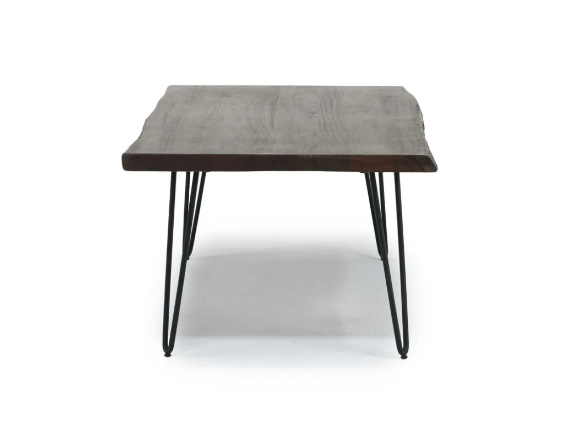 Mor Furniture Natures Edge Coffee Table In Chestnut/Black