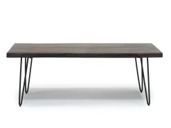 Mor Furniture Natures Edge Coffee Table In Chestnut/Black