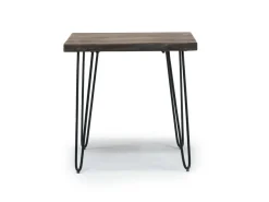 Mor Furniture Natures Edge End Table In Chestnut/Black