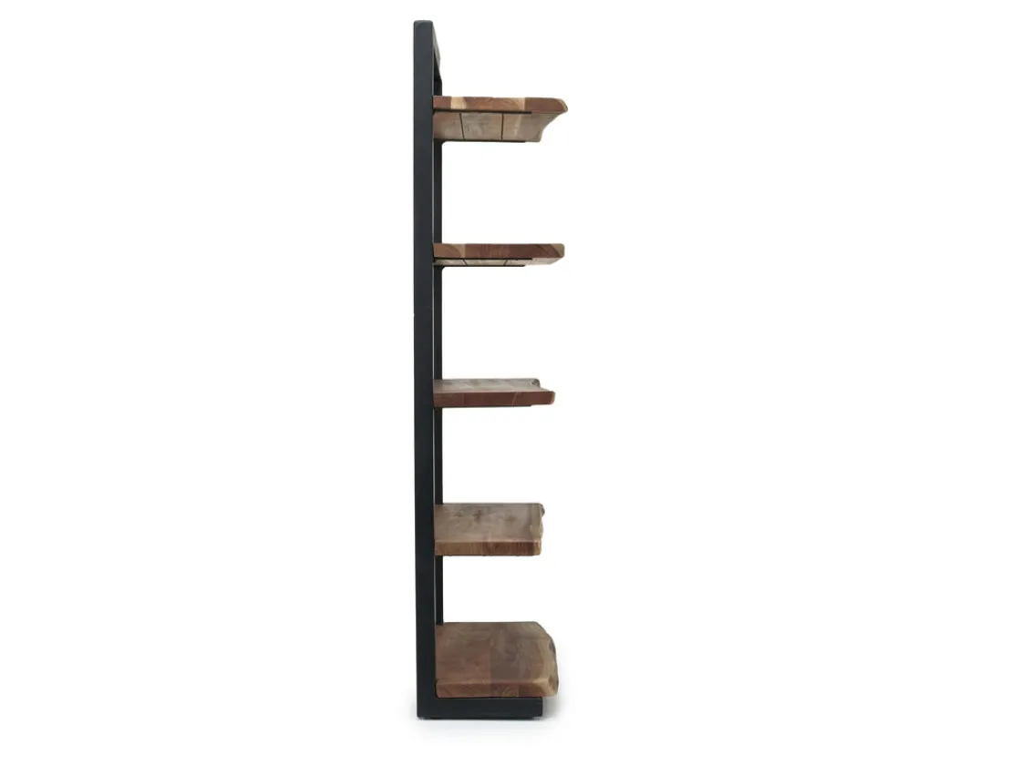 Mor Furniture Natures Edge 5-Shelf Bookcase In Brown
