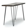Mor Furniture Natures Edge Sofa Table Chestnut/Black