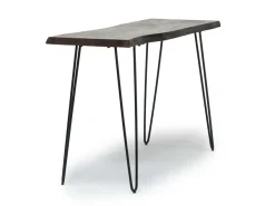 Mor Furniture Natures Edge Sofa Table Chestnut/Black