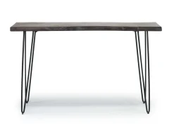 Mor Furniture Natures Edge Sofa Table Chestnut/Black
