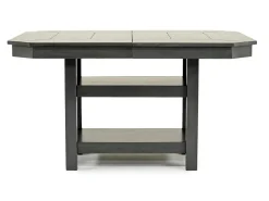Mor Furniture New Haven Adjustable Height Extendable Dining Table In Brown