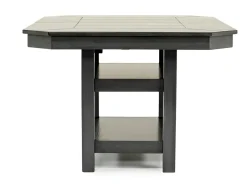 Mor Furniture New Haven Adjustable Height Extendable Dining Table In Brown