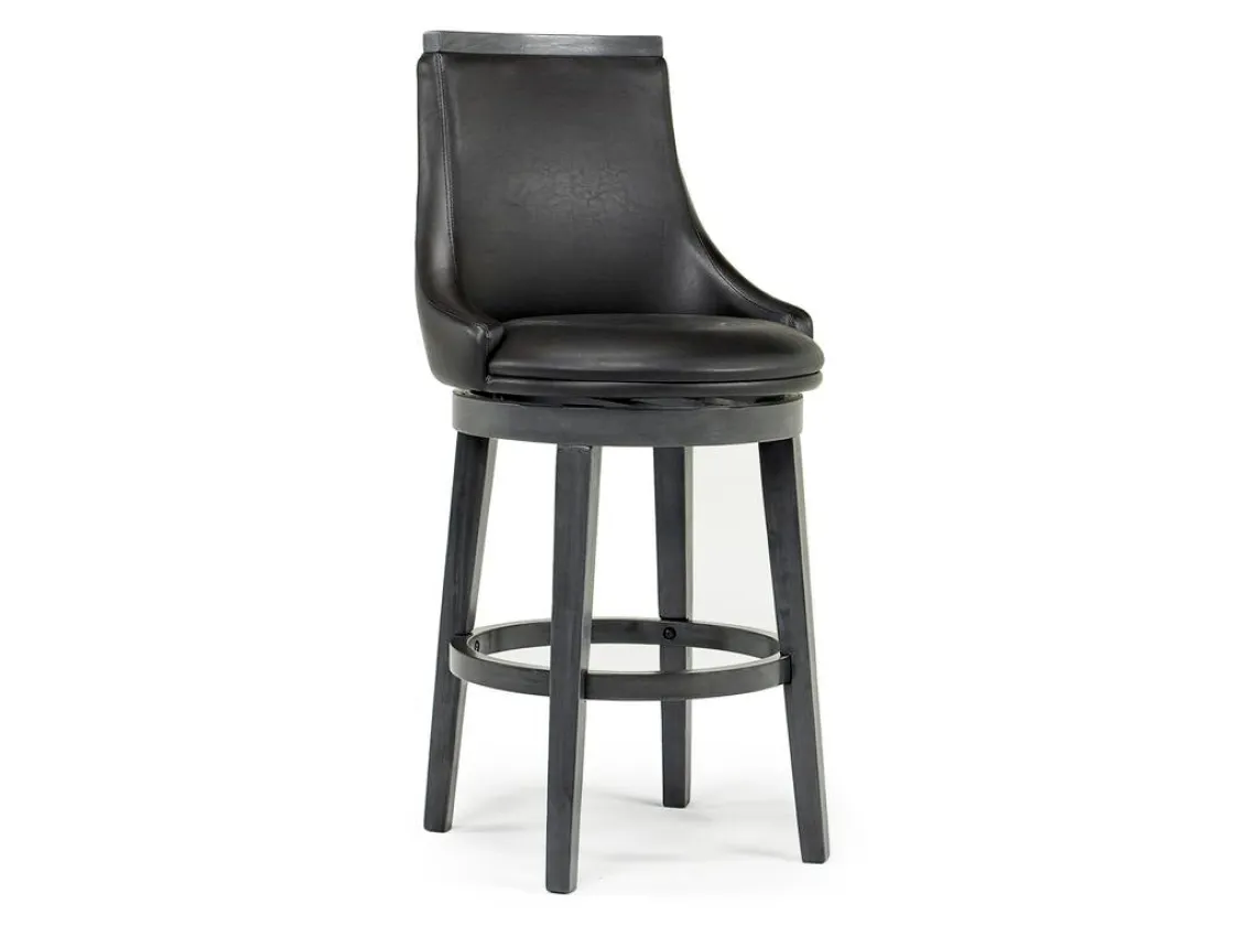Mor Furniture New Haven Barstool In Gray
