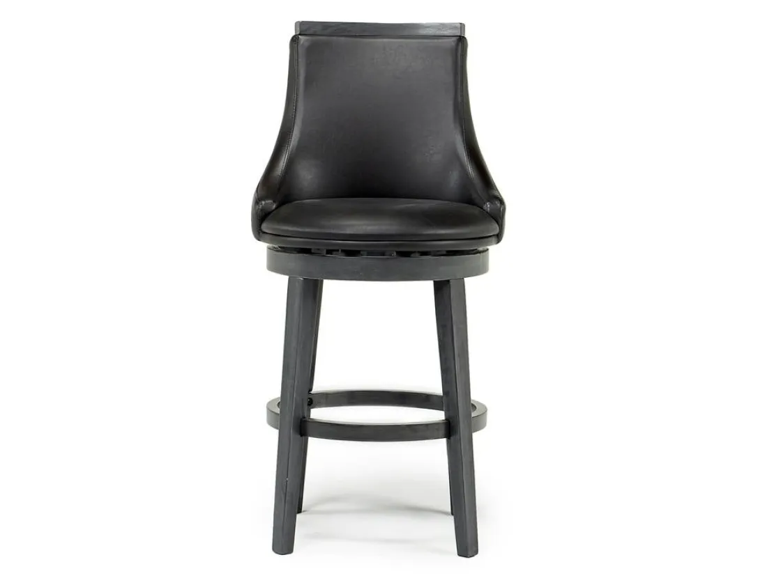 Mor Furniture New Haven Barstool In Gray