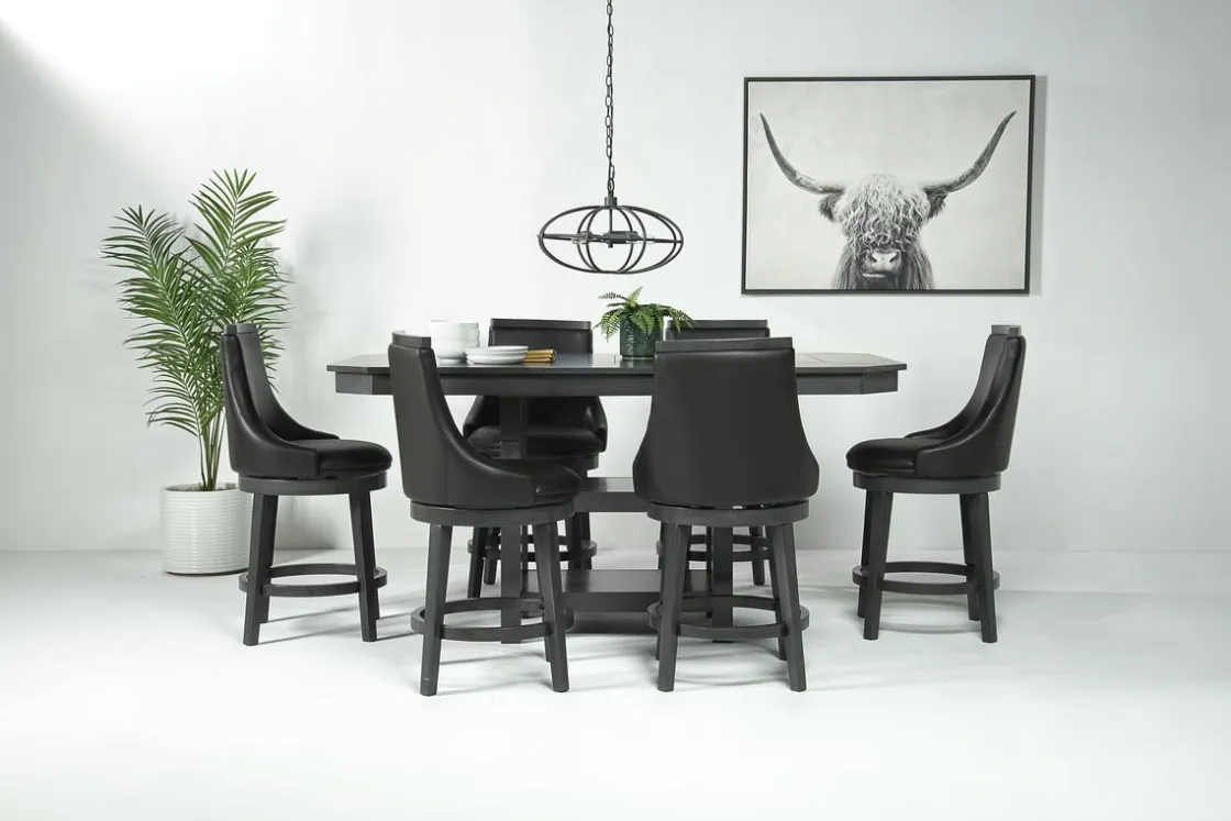 Mor Furniture New Haven Counter Height Stool In Brown