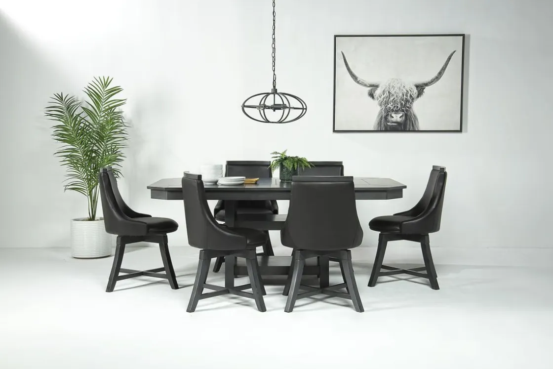Mor Furniture New Haven Side Chair In Brown