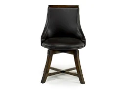 Mor Furniture New Haven Side Chair In Brown