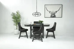 Mor Furniture New Haven Side Chair In Brown