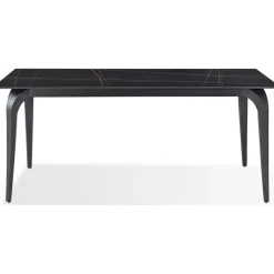 Mor Furniture Nicoya Dining Table In Black Sintered Stone