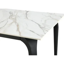 Mor Furniture Nicoya Dining Table In Black Sintered Stone