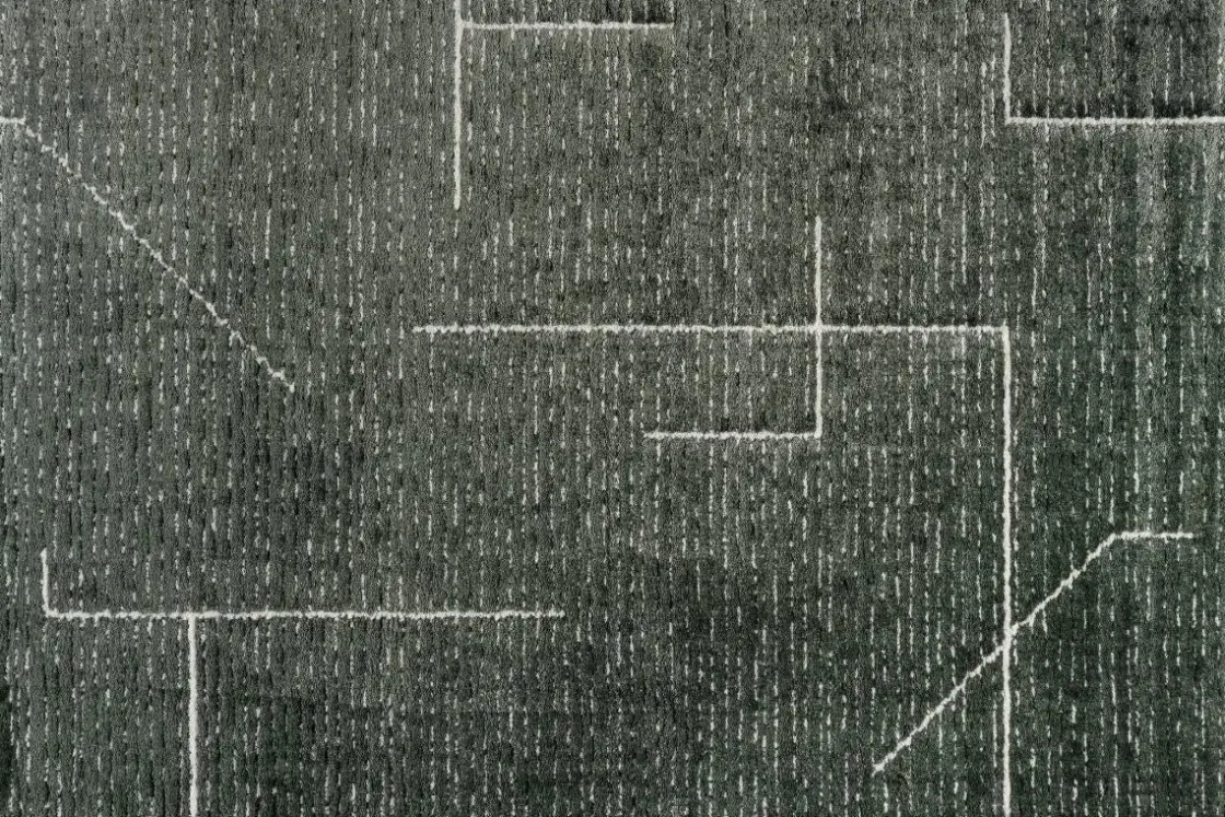 Mor Furniture Nube Drift Rug In Forest Green, 5’ X 7’