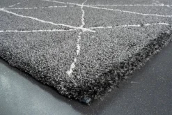 Mor Furniture Nube Halo Rug In Anthracite/Ivory, 5’ X 8’