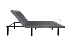 Mor Furniture Nupg400 Adjustable Foundation In Gray, Full