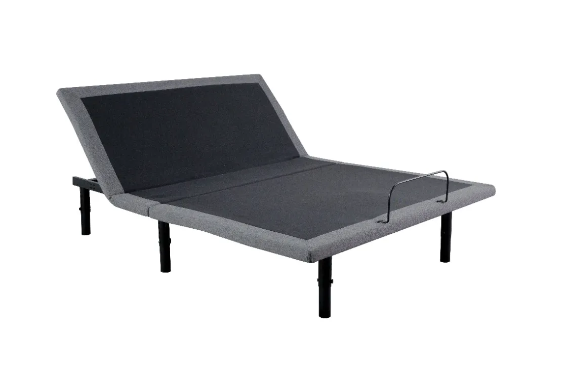 Mor Furniture Nupg400 Adjustable Foundation In Gray, Full