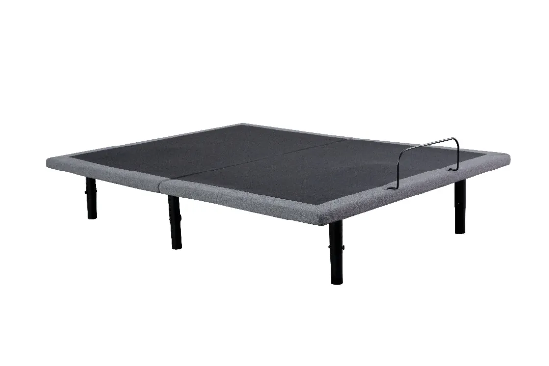 Mor Furniture Nupg400 Adjustable Foundation In Gray, Full
