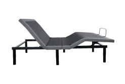Mor Furniture Nupg400 Adjustable Foundation In Gray, Full