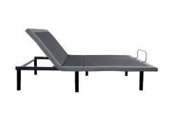 Mor Furniture Nupg200 Pro Adjustable Foundation In Gray, Full