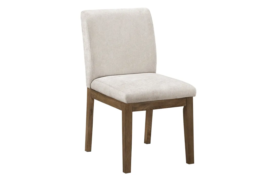 Mor Furniture Oaklyn Dining Table & 6 Chairs In Brown