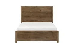 Mor Furniture Oaklyn Panel Bed In Brown, Queen
