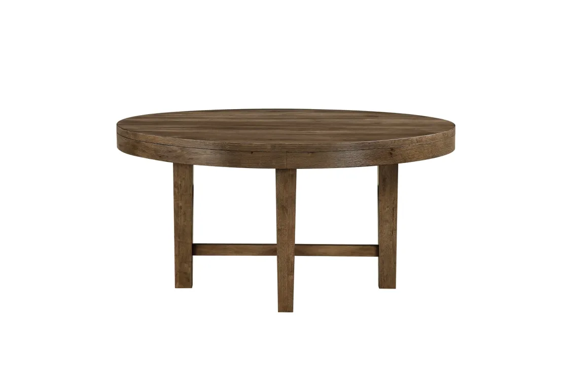 Mor Furniture Oaklyn Round Dining Table In Brown