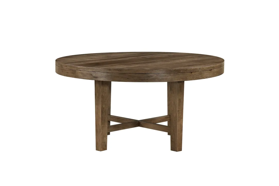 Mor Furniture Oaklyn Round Dining Table In Brown